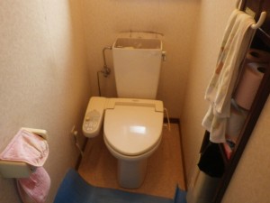 洋式トイレ取替工事（名古屋市瑞穂区）施工前