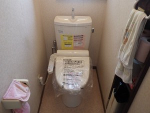 洋式トイレ取替工事（名古屋市瑞穂区）施工完了